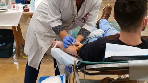 En vidéo : une collecte de sang au château du Clos de Vougeot